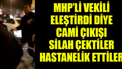 MHP'lilerden gazeteciye sopalı saldırı