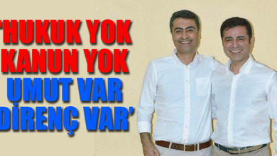 Selahattin Demirtaş ve Abdullah Zeydan'dan yeni fotoğraf