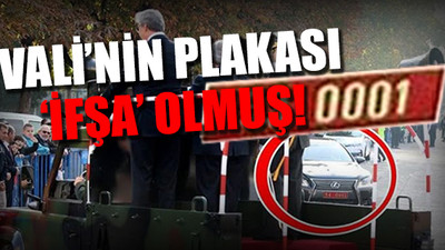 Sen misin Vali'nin makam aracını haber yapan?