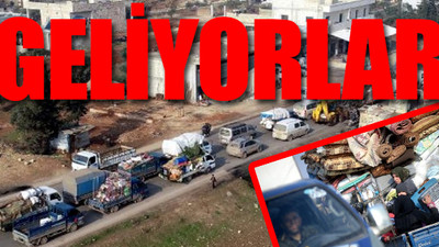 120 bin Suriyeli Türkiye sınırına akın etti