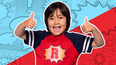 8 yaşındaki Ryan Raji, Youtube'dan en fazla kazanan isim oldu