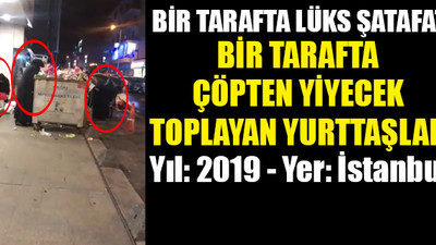 AKP'lilerin şatafatlı, lüks organizasyonlarından sonra içler acısı görüntüler ortaya çıktı