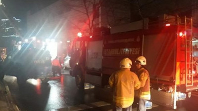 Ataşehir'de yangın mahalleliyi sokağa döktü