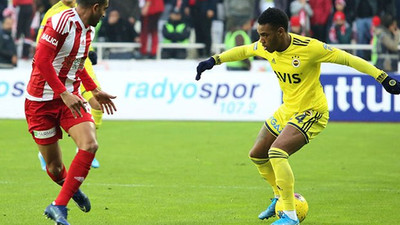 Demir Grup Sivasspor - Fenerbahçe maçında 4 gol 2 kırmızı kart!