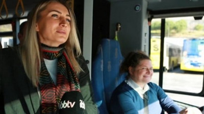 Dilek İmamoğlu, kadın şoför adaylarını ziyaret etti