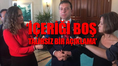 Ekrem İmamoğlu'ndan Bakana bir Kanal İstanbul yanıtı daha...