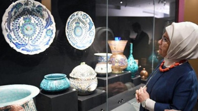 Emine Erdoğan, British Museum'u gezdi