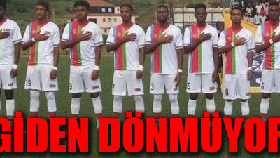 Eritreli futbolcular yine kayboldu…