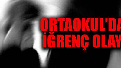 Güvenlik görevlisi öğrencileri taciz etti