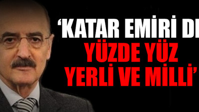 Hüsnü Mahalli: Yerli ve milli diyelim tartışmadan kaçınalım