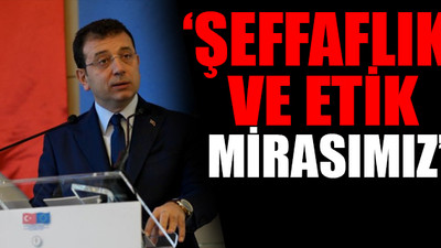 İmamoğlu: İBB'de seferberlik başlattık