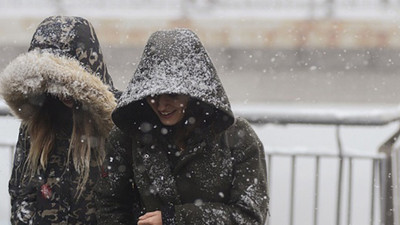 İstanbul’da beklenen kar yağışı başladı!