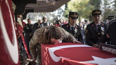 Şehit Esma Çevik'e son görev