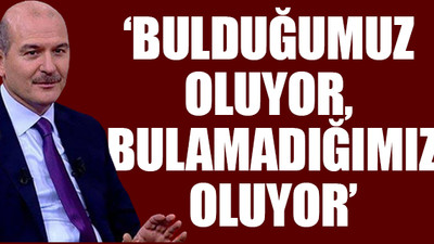 Soylu: Bu tür firari olaylar oluyor