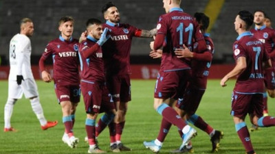 Trabzonspor tur avantajını yakaladı