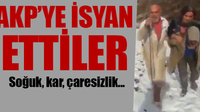 Yaşlı adam hasta karısını sırtına alarak hastaneye yetiştirmeye çalıştı