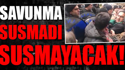 Ankara'da avukatlarla dayanışma eylemine polis müdahalesi!