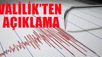 Ankara’da peş peşe iki deprem