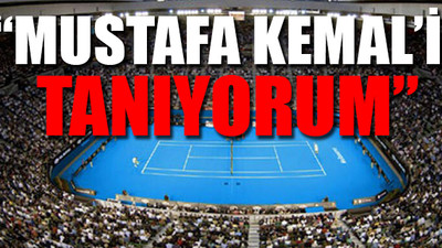 Avustralya Açık’taki Atatürk tişörtü