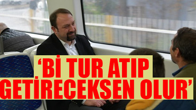 Belediye Başkanı Gümrükçü ile genç arasında dikkat çeken diyalog