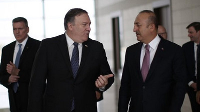 Çavuşoğlu ile Pompeo arasında görüşme