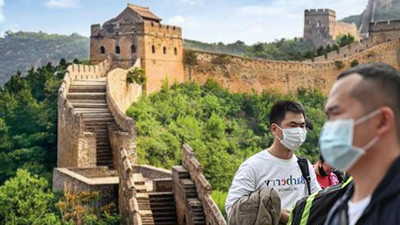 Çin Seddi'ne virüs yasağı