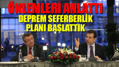 Ekrem İmamoğlu'ndan İstanbul depremi açıklaması