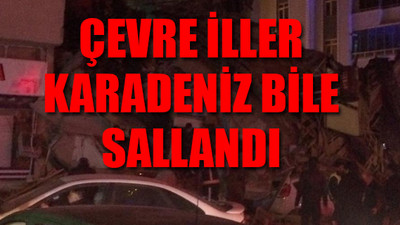 Elazığ'da çok büyük deprem... Enkaz görüntüleri var!