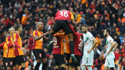 Emre Akbaba ve Falcao attı, Galatasaray 3 puanı aldı