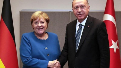 Erdoğan, Angela Merkel ile görüştü