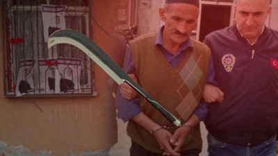 Eşini budama bıçağı ile öldürdü