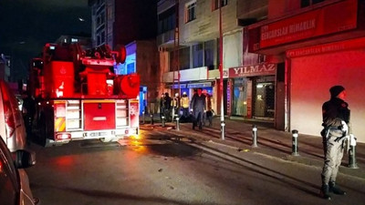 Gaziosmanpaşa'da yangın paniği