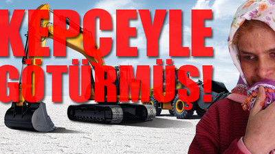 Görme engelli taklidi yapan kadın dilencinin 2 iş makinası varmış!