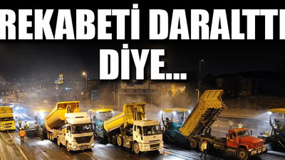 İBB'nin asfalt ihalesine Kamu İhale Kurumu'ndan iptal