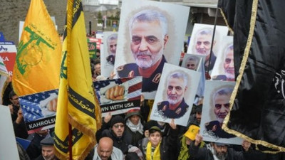 İstanbul'da, Kasım Süleymani protestosu