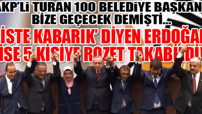 İşte partilerinden istifa ederek AKP'ye geçen belediye başkanları!