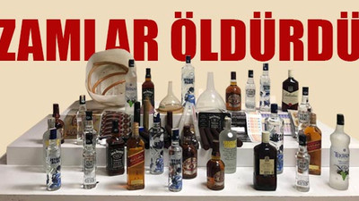 Kaçak içkiden 5 yılda 228 kişi öldü
