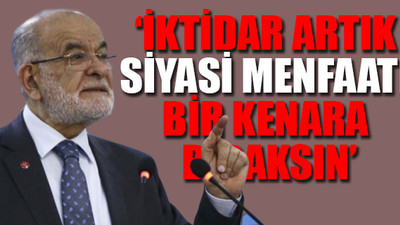 Karamollaoğlu'ndan 'FETÖ'nün siyasi ayağı' çağrısı