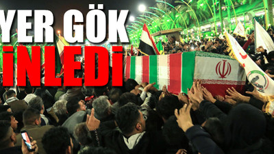 Kerbela'da yüz binler "Ben Süleymani'yim" dedi