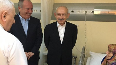 Kılıçdaroğlu'ndan Muharrem İnce’nin annesine geçmiş olsun ziyareti!
