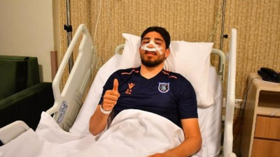 Kırklarelispor deplasmanında burnu kırılan Berkay Özcan ameliyat oldu