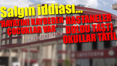 O ilde 'kırmızı alarm'...