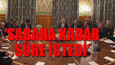 Ön koşulsuz ve süresiz ateşkes için anlaştılar!