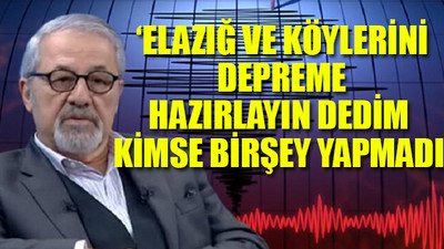 Prof. Dr. Naci Görür'den korkutan açıklama