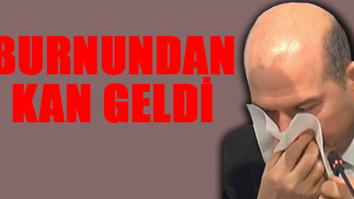 Süleyman Soylu canlı yayında rahatsızlandı