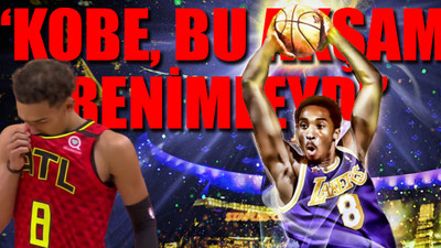 Trae Young 8 numara giydi, Kobe Bryant’ın rekoruna ortak oldu