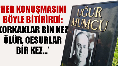 Uğur Mumcu Cumhuriyet şehri Sinop'ta anıldı!