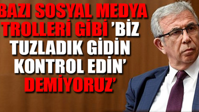 Yavaş’tan karla mücadele eleştirilerine yanıt: Takdir vatandaşın!