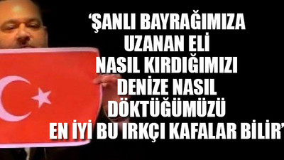 Yunan vekil Türk Bayrağını yırttı