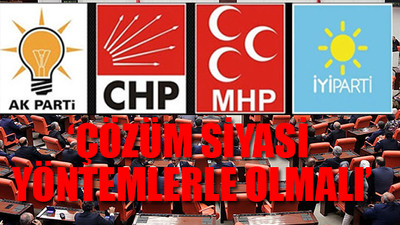 4 partiden ortak İdlib bildirisi
